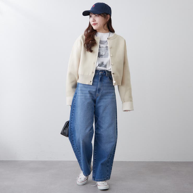 配色カーディガン | RMAF　NICE CLAUP / OLIVE des OLIVE | 詳細画像38 