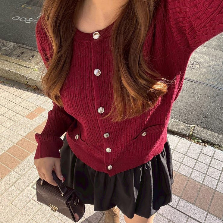 【POLO】ケーブルカーディガン | RMAF　NICE CLAUP / OLIVE des OLIVE | 詳細画像33 