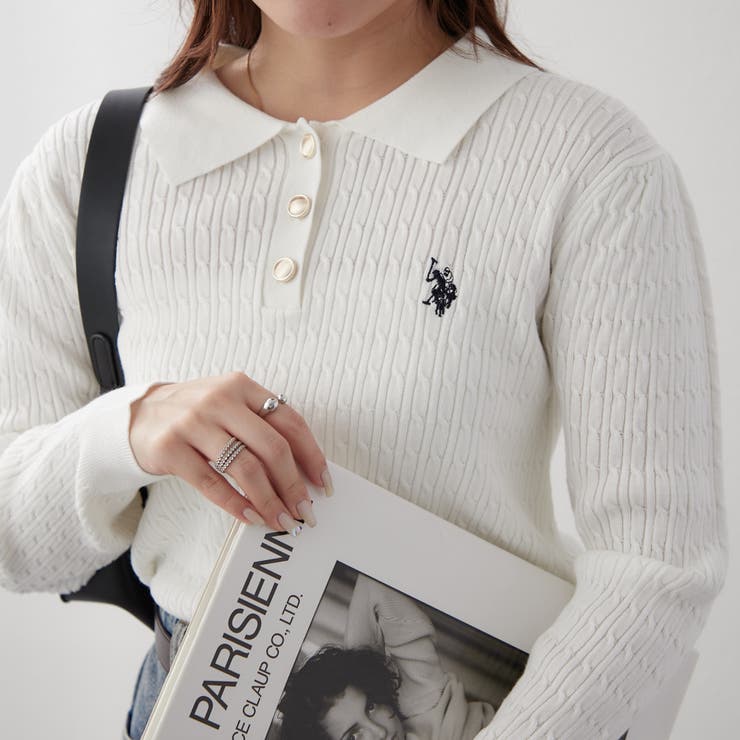 【POLO】ケーブルポロ | RMAF　NICE CLAUP / OLIVE des OLIVE | 詳細画像1 