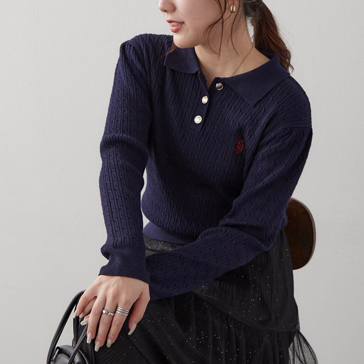 【POLO】ケーブルポロ | RMAF　NICE CLAUP / OLIVE des OLIVE | 詳細画像12 