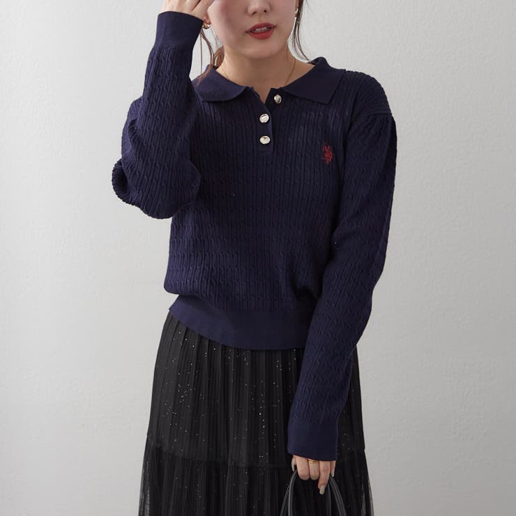 【POLO】ケーブルポロ | RMAF　NICE CLAUP / OLIVE des OLIVE | 詳細画像14 