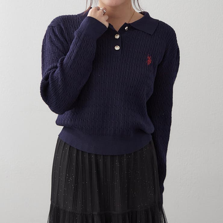 【POLO】ケーブルポロ | RMAF　NICE CLAUP / OLIVE des OLIVE | 詳細画像15 