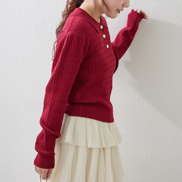 【U.S. POLO ASSN. ×RMAF】ケーブルポロ | RMAF　NICE CLAUP / OLIVE des OLIVE | 詳細画像41 