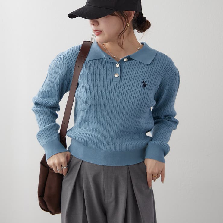 【POLO】ケーブルポロ | RMAF　NICE CLAUP / OLIVE des OLIVE | 詳細画像25 