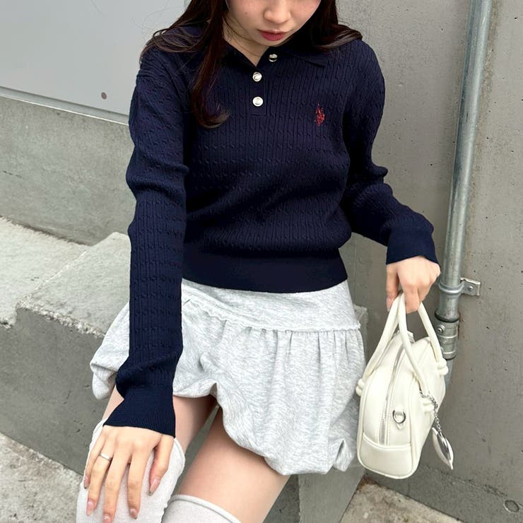 【U.S. POLO ASSN. ×RMAF】ケーブルポロ | RMAF　NICE CLAUP / OLIVE des OLIVE | 詳細画像59 