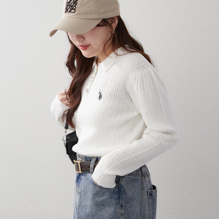 【POLO】ケーブルポロ | RMAF　NICE CLAUP / OLIVE des OLIVE | 詳細画像2 