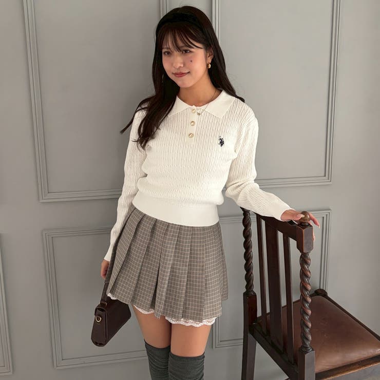 【U.S. POLO ASSN. ×RMAF】ケーブルポロ | RMAF　NICE CLAUP / OLIVE des OLIVE | 詳細画像49 