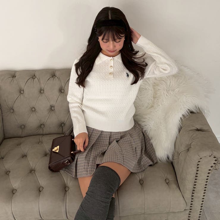 【U.S. POLO ASSN. ×RMAF】ケーブルポロ | RMAF　NICE CLAUP / OLIVE des OLIVE | 詳細画像48 