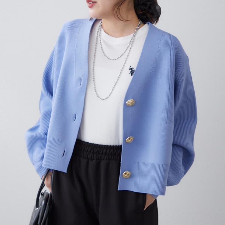 【選べるデザイン】アソートデザイン釦カーディガン | RMAF　NICE CLAUP / OLIVE des OLIVE | 詳細画像14 