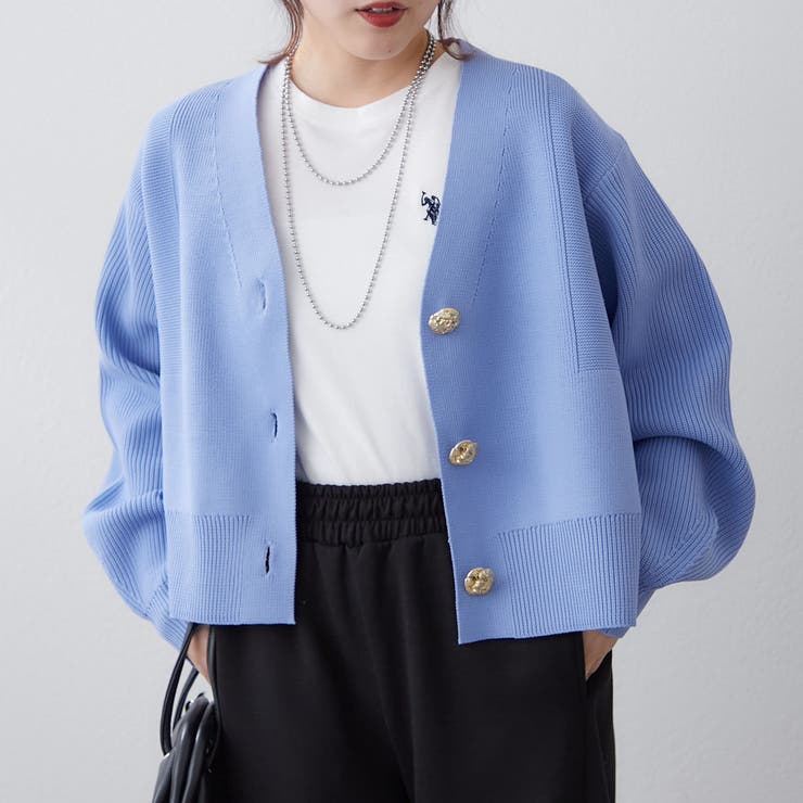 【選べるデザイン】アソートデザイン釦カーディガン | RMAF　NICE CLAUP / OLIVE des OLIVE | 詳細画像15 