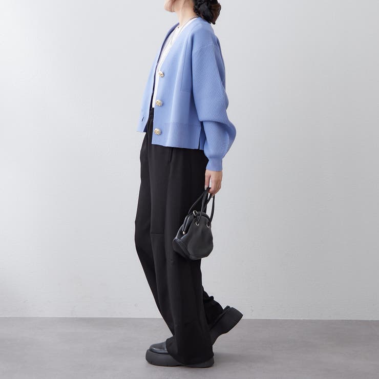 【選べるデザイン】アソートデザイン釦カーディガン | RMAF　NICE CLAUP / OLIVE des OLIVE | 詳細画像20 