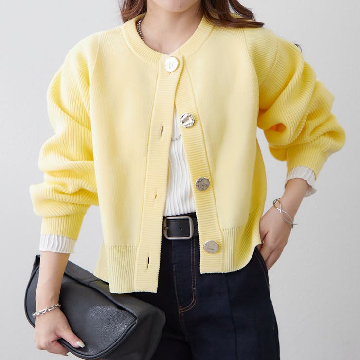 【選べるデザイン】アソートデザイン釦カーディガン | RMAF　NICE CLAUP / OLIVE des OLIVE | 詳細画像22 