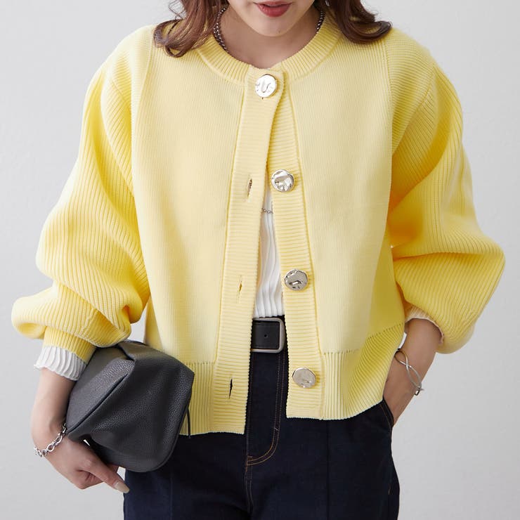 【選べるデザイン】アソートデザイン釦カーディガン | RMAF　NICE CLAUP / OLIVE des OLIVE | 詳細画像24 