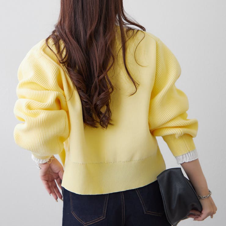 【選べるデザイン】アソートデザイン釦カーディガン | RMAF　NICE CLAUP / OLIVE des OLIVE | 詳細画像26 