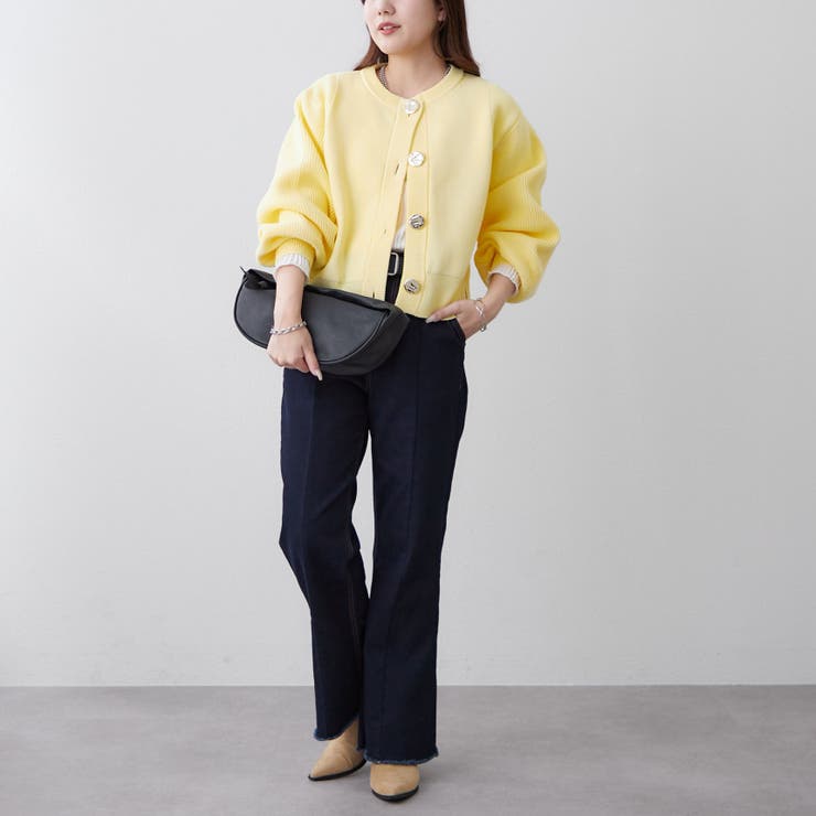 【選べるデザイン】アソートデザイン釦カーディガン | RMAF　NICE CLAUP / OLIVE des OLIVE | 詳細画像27 