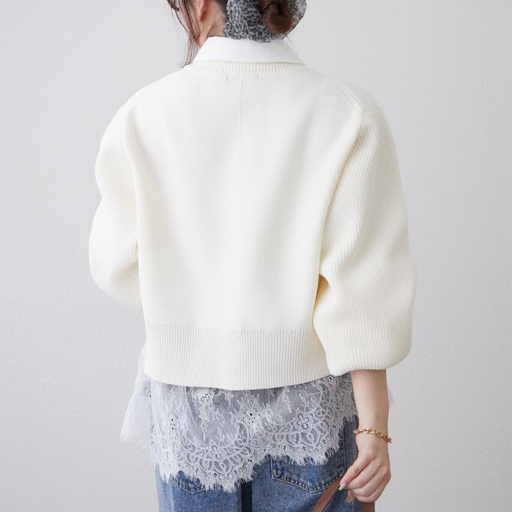 【選べるデザイン】アソートデザイン釦カーディガン | RMAF　NICE CLAUP / OLIVE des OLIVE | 詳細画像35 