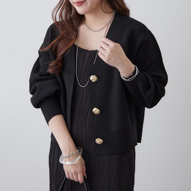 【選べるデザイン】アソートデザイン釦カーディガン | RMAF　NICE CLAUP / OLIVE des OLIVE | 詳細画像41 