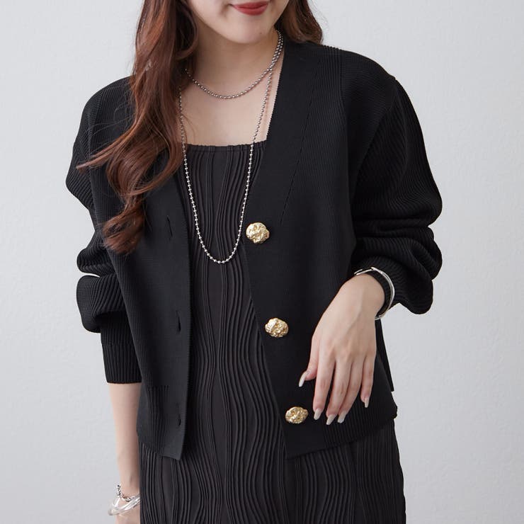 【選べるデザイン】アソートデザイン釦カーディガン | RMAF　NICE CLAUP / OLIVE des OLIVE | 詳細画像42 