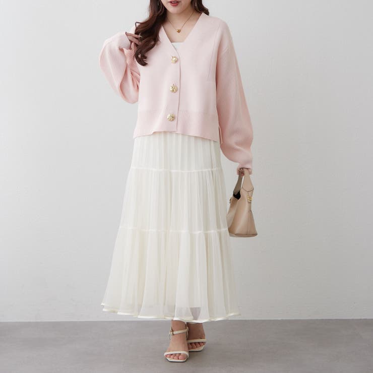 【選べるデザイン】アソートデザイン釦カーディガン | RMAF　NICE CLAUP / OLIVE des OLIVE | 詳細画像53 