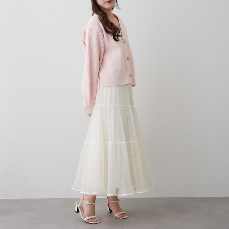 【選べるデザイン】アソートデザイン釦カーディガン | RMAF　NICE CLAUP / OLIVE des OLIVE | 詳細画像55 