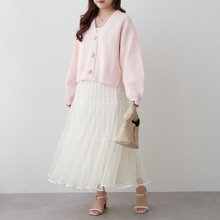 【選べるデザイン】アソートデザイン釦カーディガン | RMAF　NICE CLAUP / OLIVE des OLIVE | 詳細画像56 