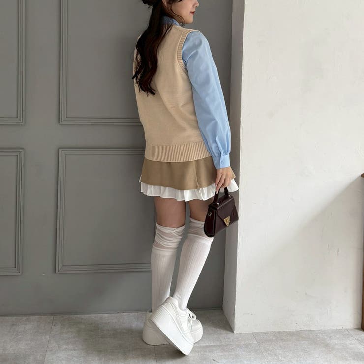 【U.S. POLO ASSN. ×RMAF】M/L展開 スクールベスト | RMAF　NICE CLAUP / OLIVE des OLIVE | 詳細画像15 