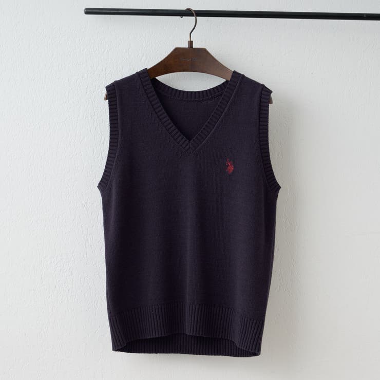 ネイビー | 【U.S. POLO ASSN. ×RMAF】M/L展開 スクールベスト | RMAF　NICE CLAUP / OLIVE des OLIVE