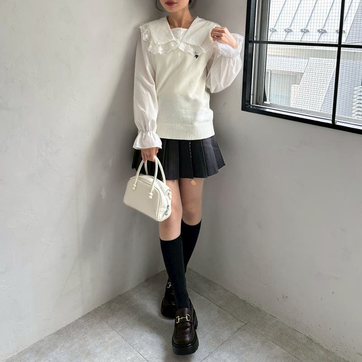 【U.S. POLO ASSN. ×RMAF】M/L展開 スクールベスト | RMAF　NICE CLAUP / OLIVE des OLIVE | 詳細画像24 