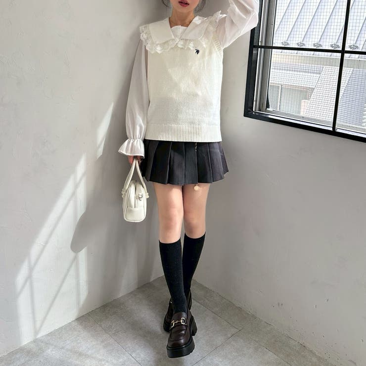 【U.S. POLO ASSN. ×RMAF】M/L展開 スクールベスト | RMAF　NICE CLAUP / OLIVE des OLIVE | 詳細画像25 