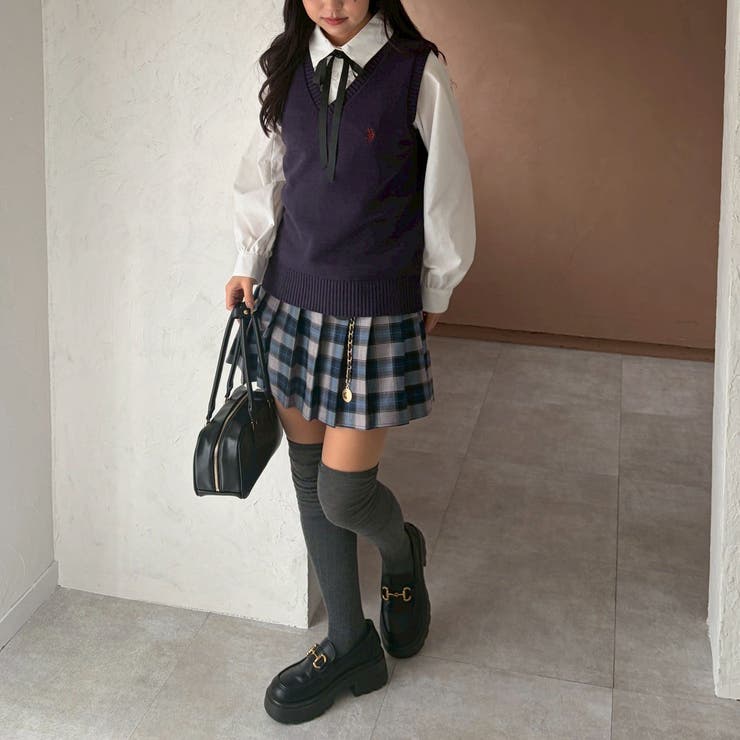 【U.S. POLO ASSN. ×RMAF】M/L展開 スクールベスト | RMAF　NICE CLAUP / OLIVE des OLIVE | 詳細画像37 