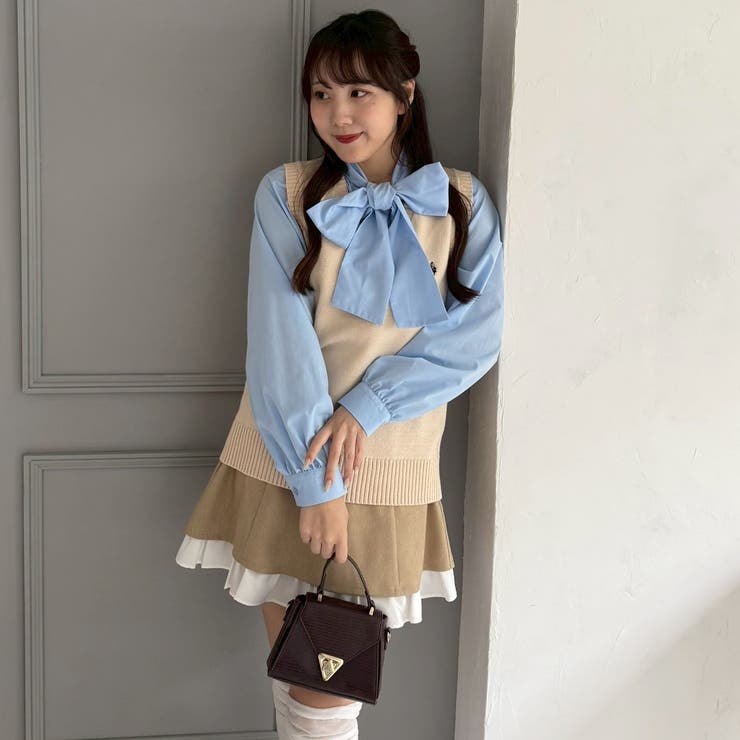 【U.S. POLO ASSN. ×RMAF】M/L展開 スクールベスト | RMAF　NICE CLAUP / OLIVE des OLIVE | 詳細画像7 