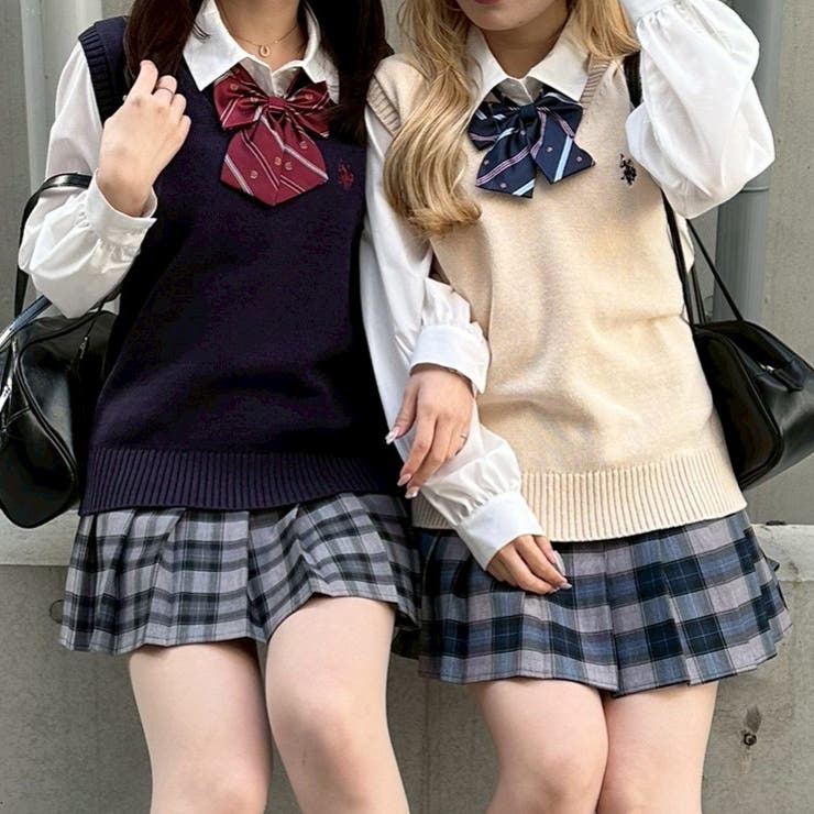 【U.S. POLO ASSN. ×RMAF】M/L展開 スクールベスト | RMAF　NICE CLAUP / OLIVE des OLIVE | 詳細画像2 