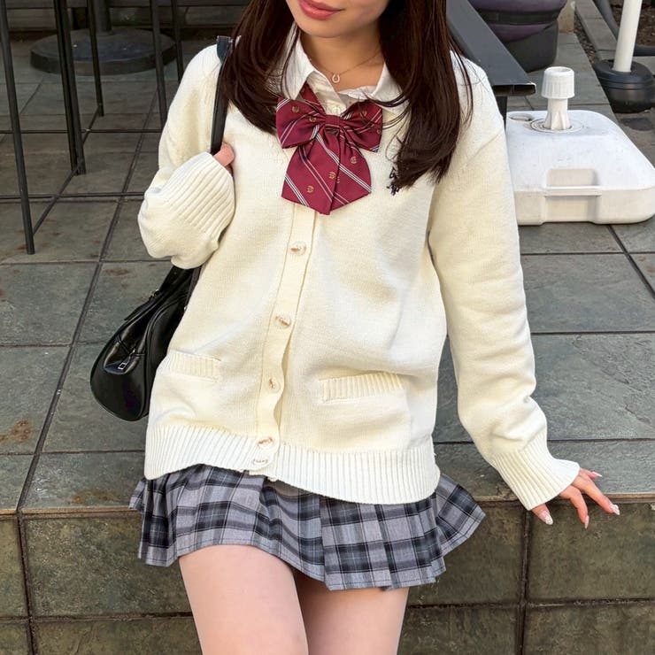 【U.S. POLO ASSN. ×RMAF】スクールカーディガン | RMAF　NICE CLAUP / OLIVE des OLIVE | 詳細画像29 