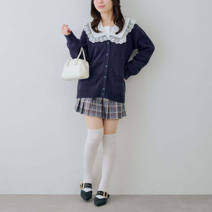 【U.S. POLO ASSN. ×RMAF】スクールカーディガン | RMAF　NICE CLAUP / OLIVE des OLIVE | 詳細画像26 