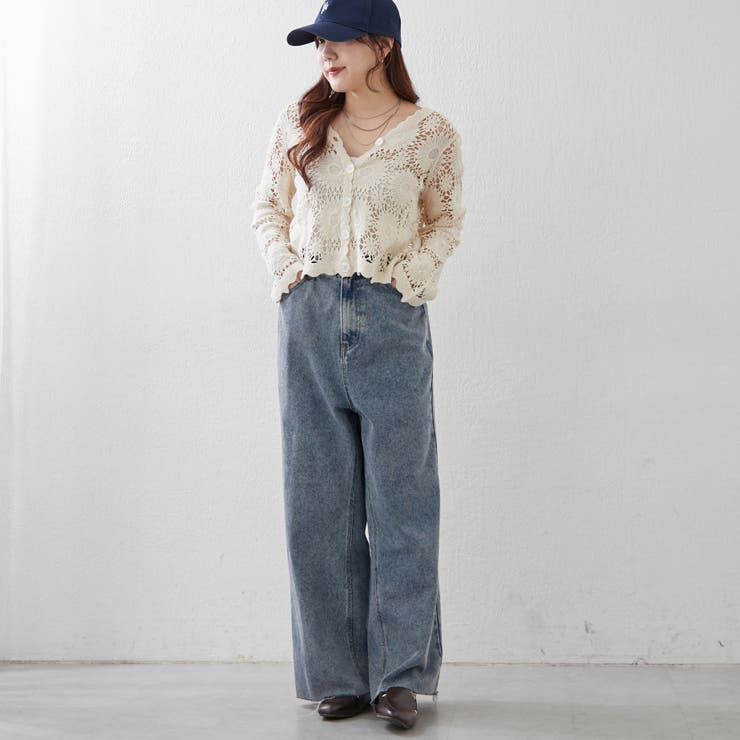 かぎ針Vカーディガン | RMAF　NICE CLAUP / OLIVE des OLIVE | 詳細画像8 