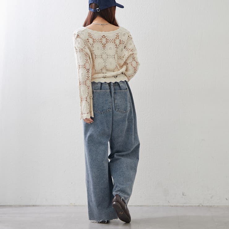 かぎ針Vカーディガン | RMAF　NICE CLAUP / OLIVE des OLIVE | 詳細画像12 