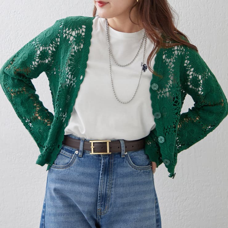 かぎ針Vカーディガン | RMAF　NICE CLAUP / OLIVE des OLIVE | 詳細画像26 