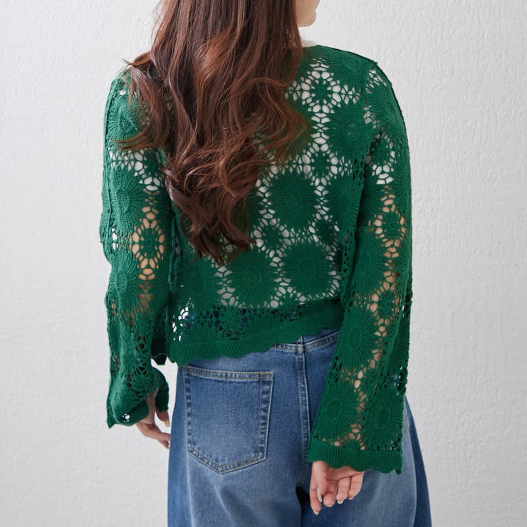 かぎ針Vカーディガン | RMAF　NICE CLAUP / OLIVE des OLIVE | 詳細画像29 