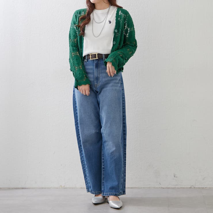 かぎ針Vカーディガン | RMAF　NICE CLAUP / OLIVE des OLIVE | 詳細画像30 