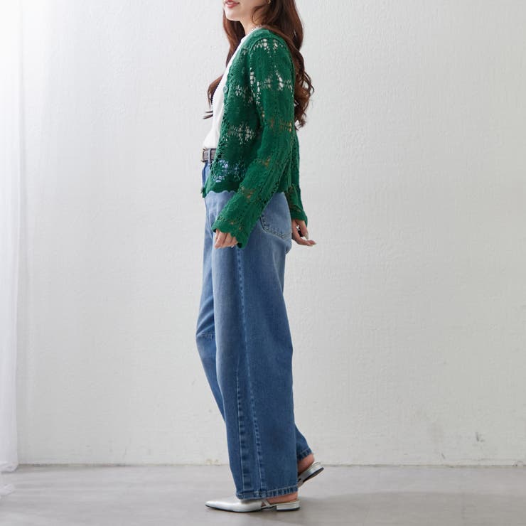 かぎ針Vカーディガン | RMAF　NICE CLAUP / OLIVE des OLIVE | 詳細画像32 