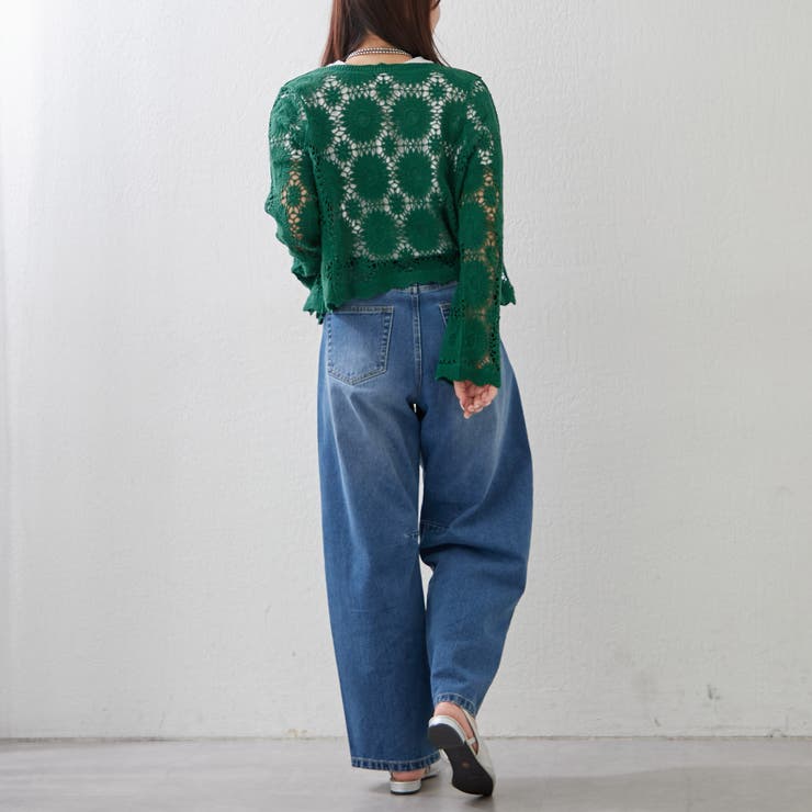 かぎ針Vカーディガン | RMAF　NICE CLAUP / OLIVE des OLIVE | 詳細画像33 