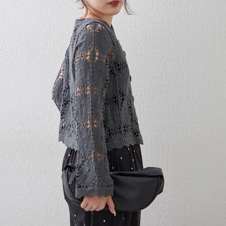 かぎ針Vカーディガン | RMAF　NICE CLAUP / OLIVE des OLIVE | 詳細画像39 