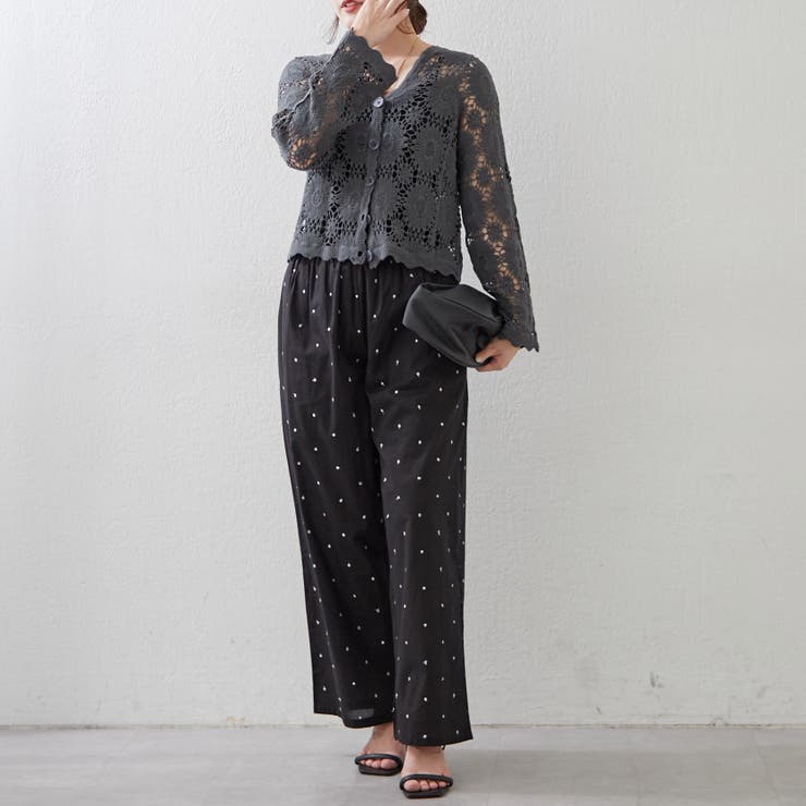 かぎ針Vカーディガン | RMAF　NICE CLAUP / OLIVE des OLIVE | 詳細画像41 