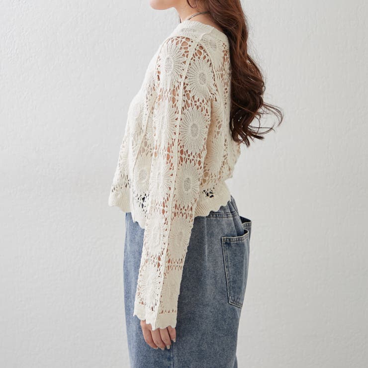 かぎ針Vカーディガン | RMAF　NICE CLAUP / OLIVE des OLIVE | 詳細画像45 