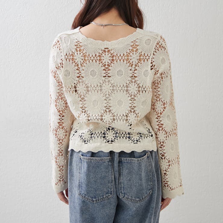 かぎ針Vカーディガン | RMAF　NICE CLAUP / OLIVE des OLIVE | 詳細画像46 