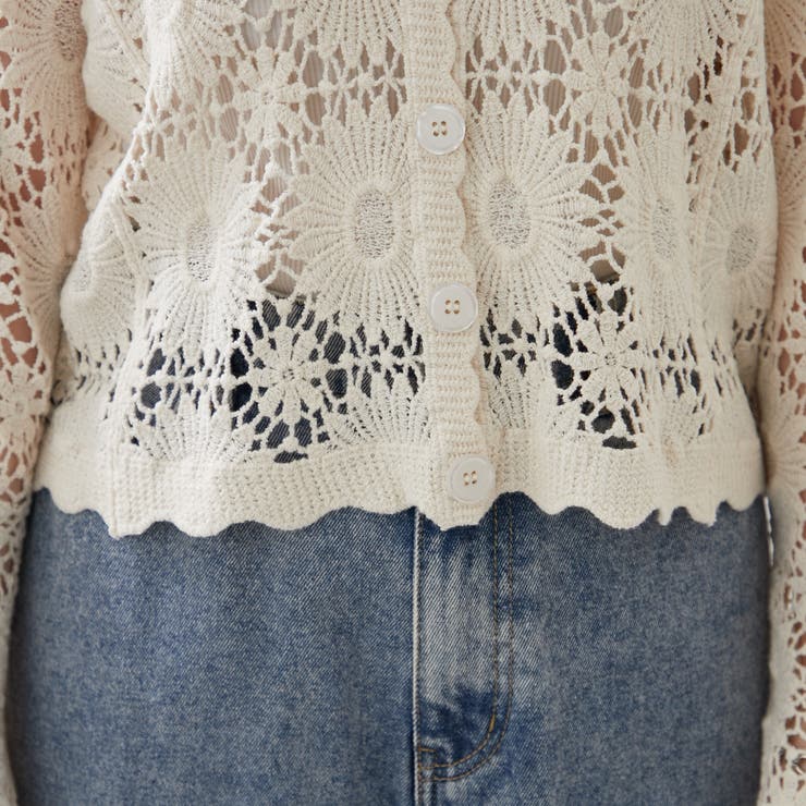 かぎ針Vカーディガン | RMAF　NICE CLAUP / OLIVE des OLIVE | 詳細画像48 