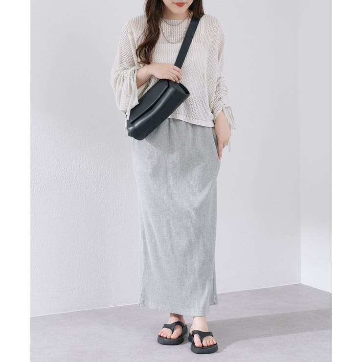 【5色展開】メッシュドロストプルオーバー | RMAF　NICE CLAUP / OLIVE des OLIVE | 詳細画像8 