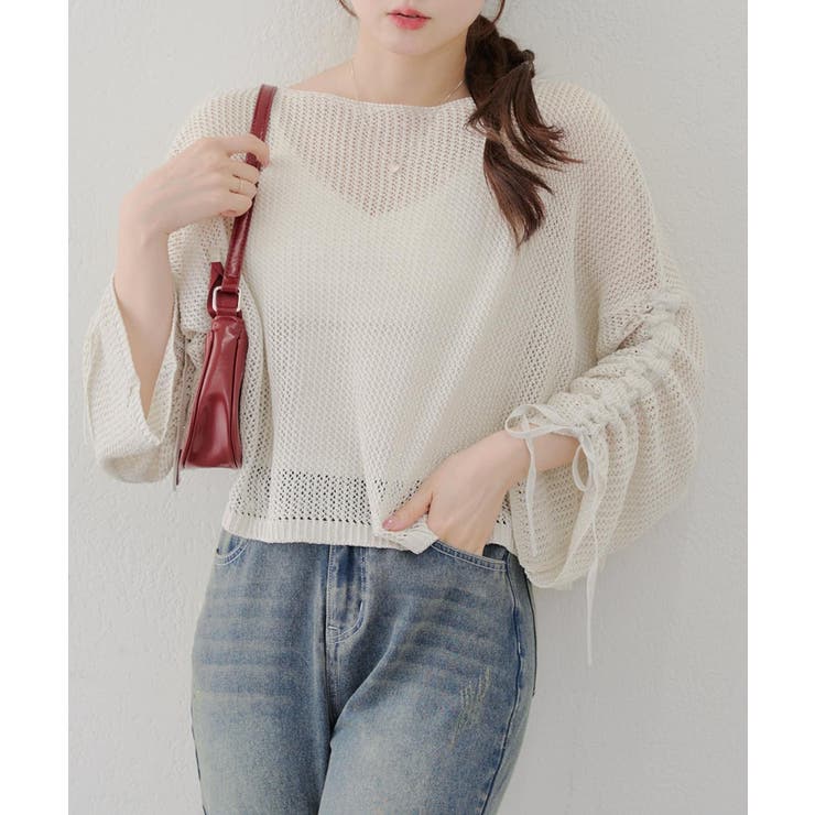 【5色展開】メッシュドロストプルオーバー | RMAF　NICE CLAUP / OLIVE des OLIVE | 詳細画像11 