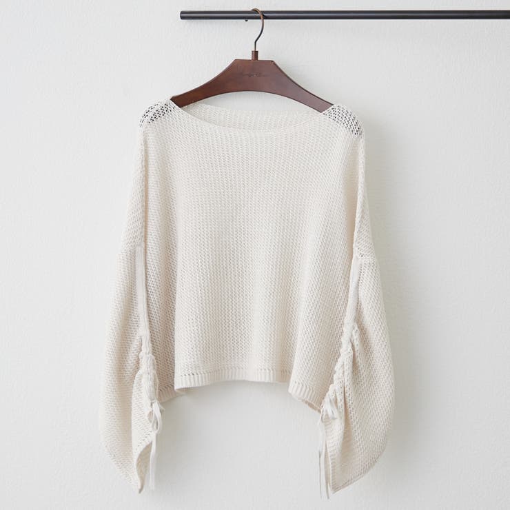 アイボリー | メッシュドロストプルオーバー | RMAF　NICE CLAUP / OLIVE des OLIVE