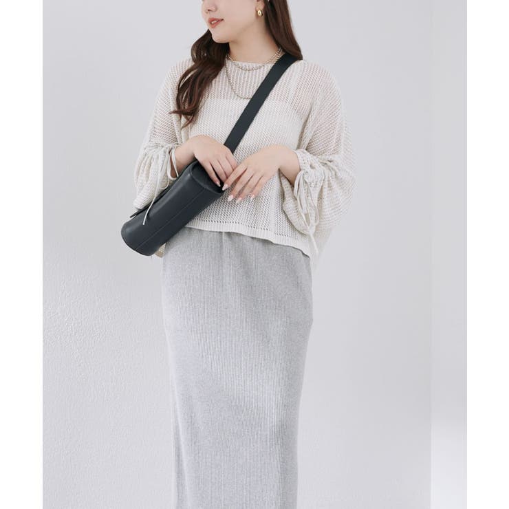 【5色展開】メッシュドロストプルオーバー | RMAF　NICE CLAUP / OLIVE des OLIVE | 詳細画像7 